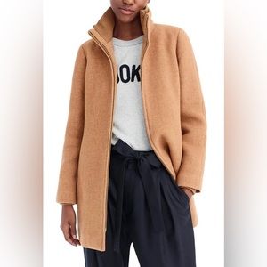 J. Crew Lodge Coat in Italian Stadium cloth wool